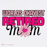 WorldS Okayest Retired Mom Women's Hoodie thumb 2