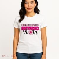 WorldS Okayest Retired Mom Women's T-Shirt thumb 4