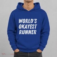 World's Okayest Runner Funny Running 5k Marathon Distance Meaningful Gift Hoodie thumb 0
