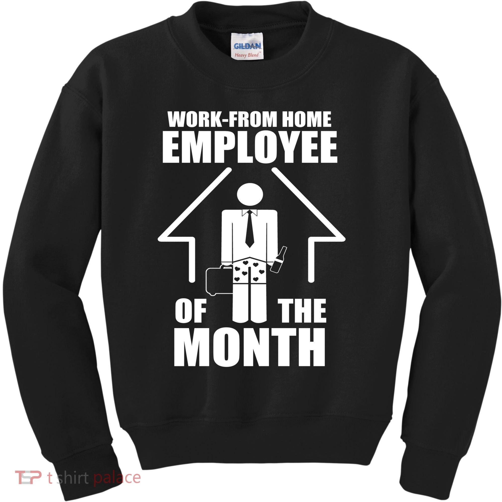 Work From Home Employee Of The Month Kids Sweatshirt