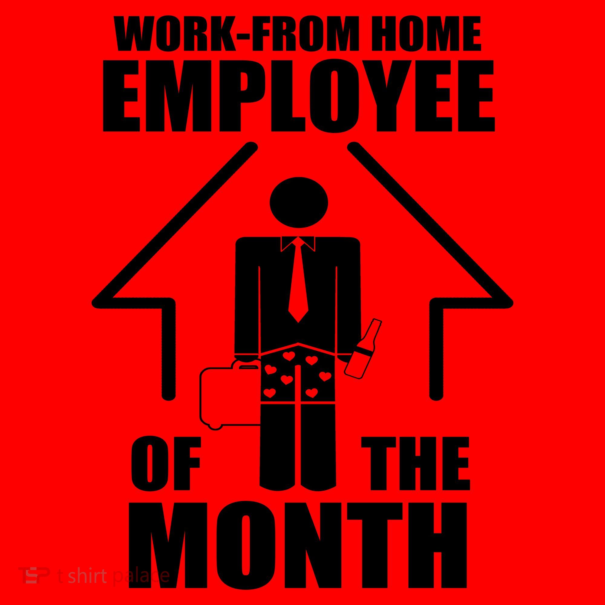 Work From Home Employee Of The Month Santa Hat