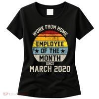 Work From Home Employee Of The Month Funny Pandemic Women's T-Shirt thumb 0