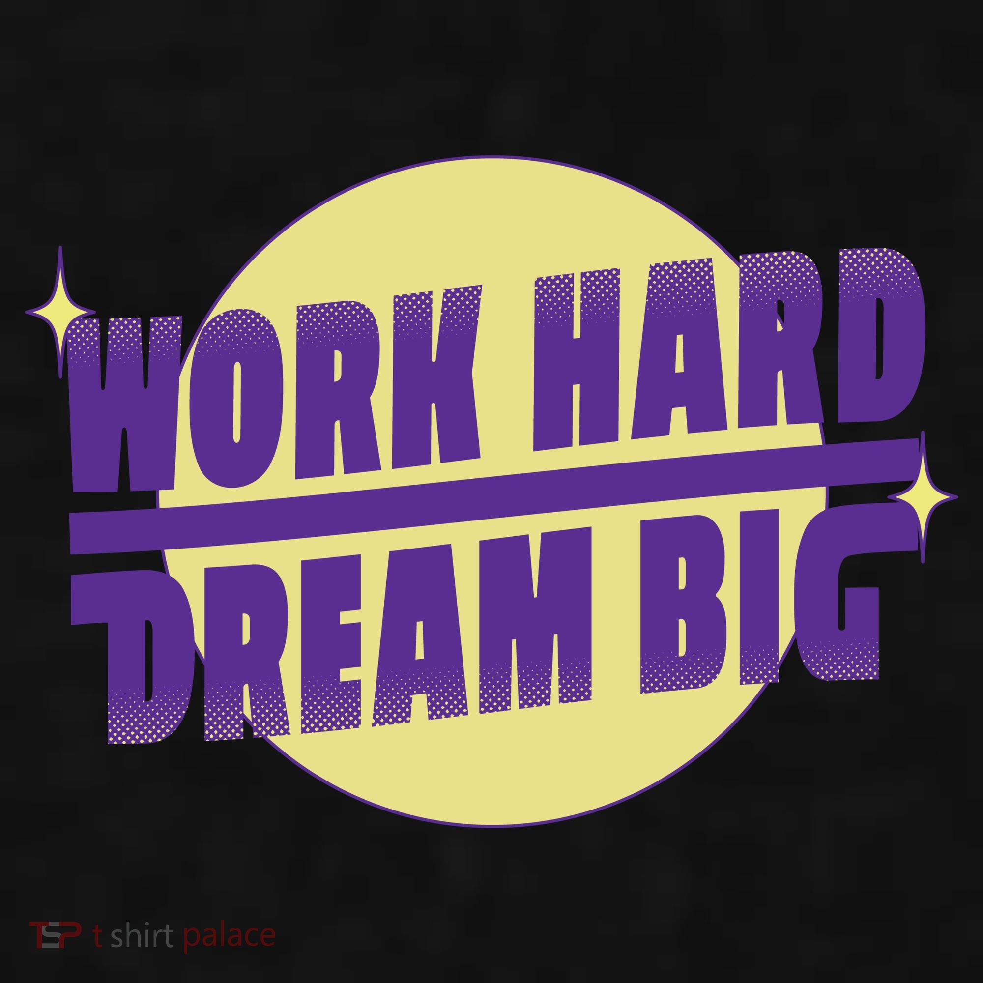 Work Hard Dream Big Ladies PosiCharge Tri-Blend Wicking Tank