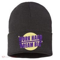 Work Hard Dream Big Sustainable Knit Beanie thumb 0