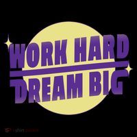 Work Hard Dream Big Women's Tri-Blend 3/4-Sleeve Raglan Shirt thumb 4