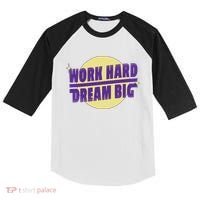 Work Hard Dream Big Kids Colorblock Raglan Jersey thumb 0