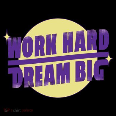 Work Hard Dream Big Kids Colorblock Raglan Jersey