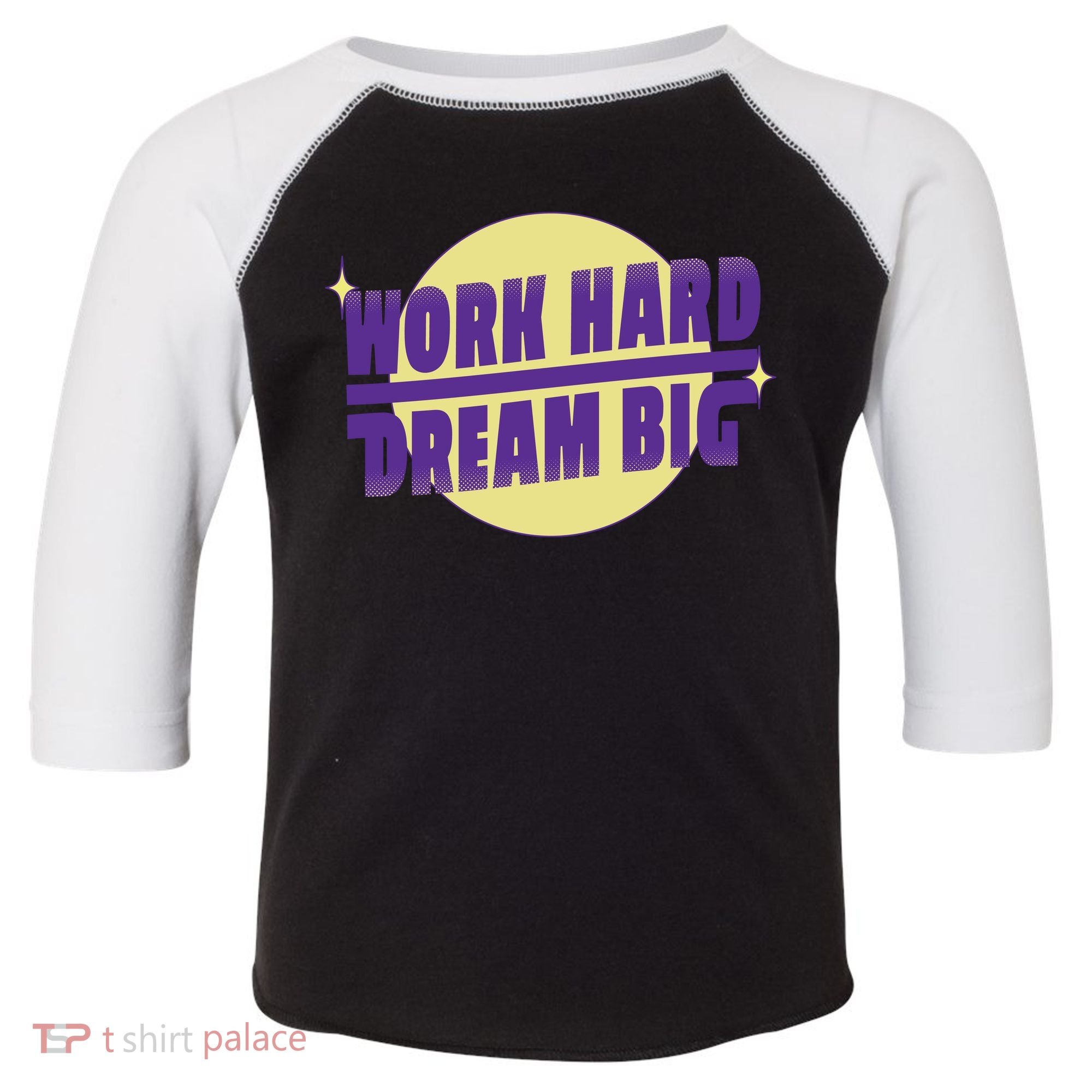 Work Hard Dream Big Toddler Fine Jersey T-Shirt