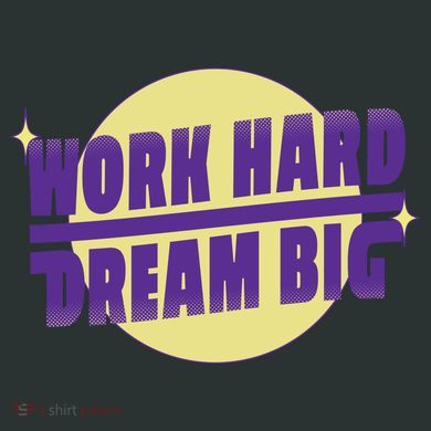 Work Hard Dream Big Infant Baby Jersey Bodysuit