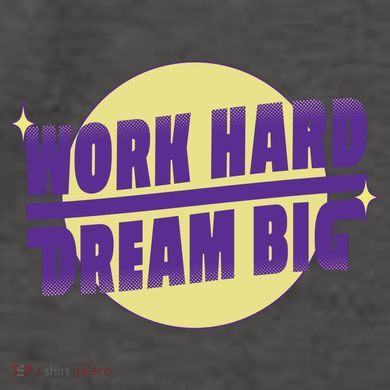 Work Hard Dream Big Vector Backpack
