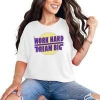 Work Hard Dream Big Comfort Colors T-Shirt thumb 0