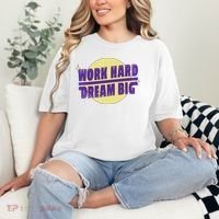 Work Hard Dream Big Comfort Colors T-Shirt thumb 2