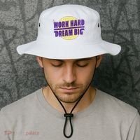 Work Hard Dream Big Bucket Hat thumb 2