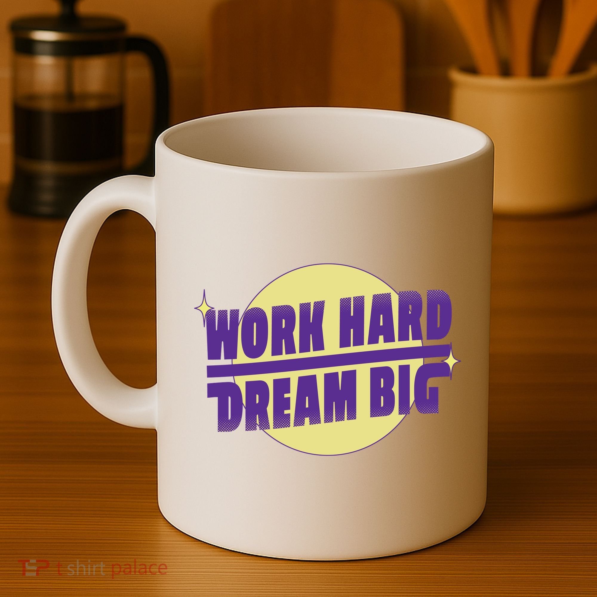 Work Hard Dream Big Coffee Mug
