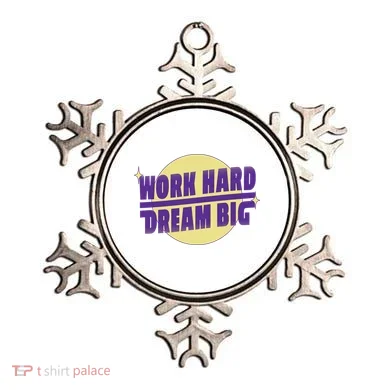 Work Hard Dream Big Ornament