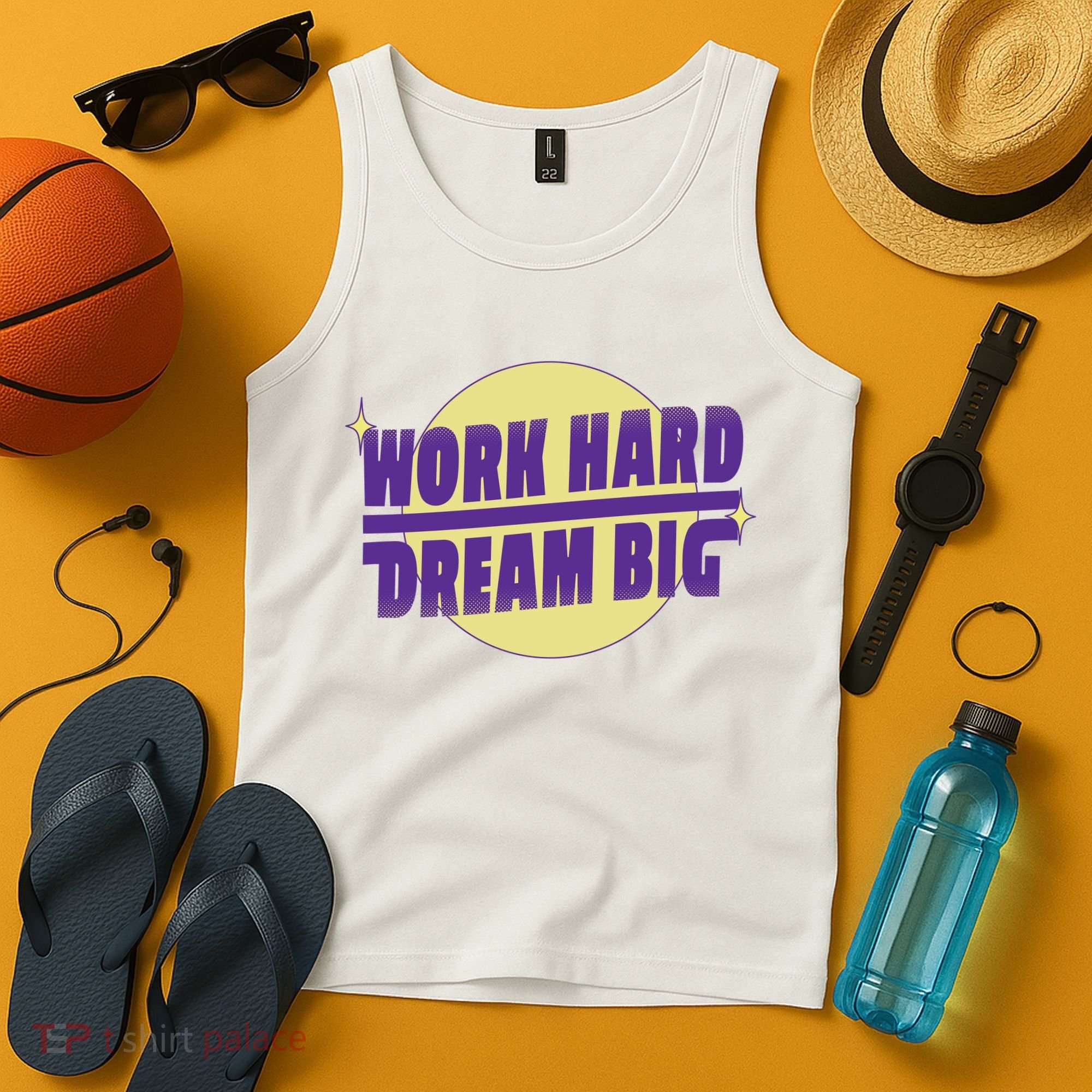 Work Hard Dream Big Tank Top