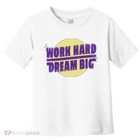 Work Hard Dream Big Toddler T-Shirt thumb 0