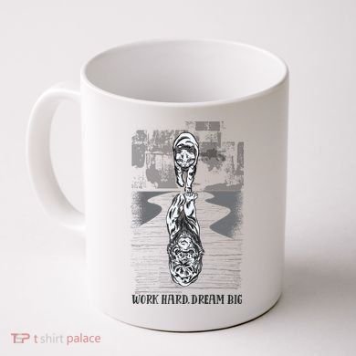 Work Hard Dream Big Tiger Coffee Mug
