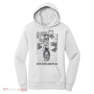 Work Hard Dream Big Tiger Women's Hoodie