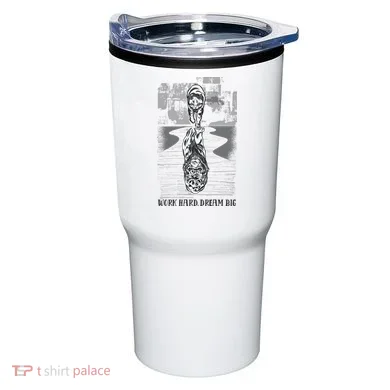 Work Hard Dream Big Tiger Tumbler