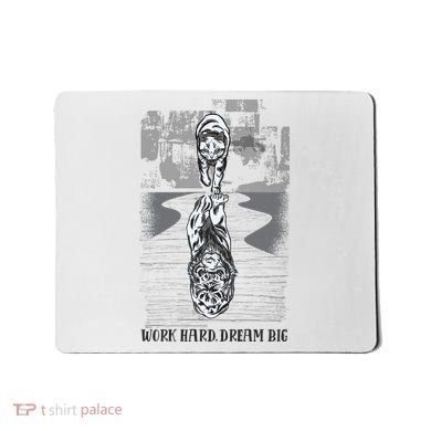 Work Hard Dream Big Tiger Mousepad