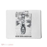Work Hard Dream Big Tiger Mousepad thumb 0