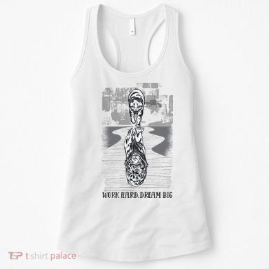 Work Hard Dream Big Tiger Women's Tank Top