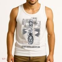 Work Hard Dream Big Tiger Tank Top thumb 3