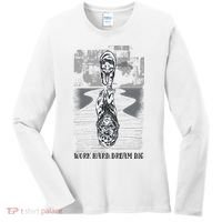 Work Hard Dream Big Tiger Women's Long Sleeve Shirt thumb 0