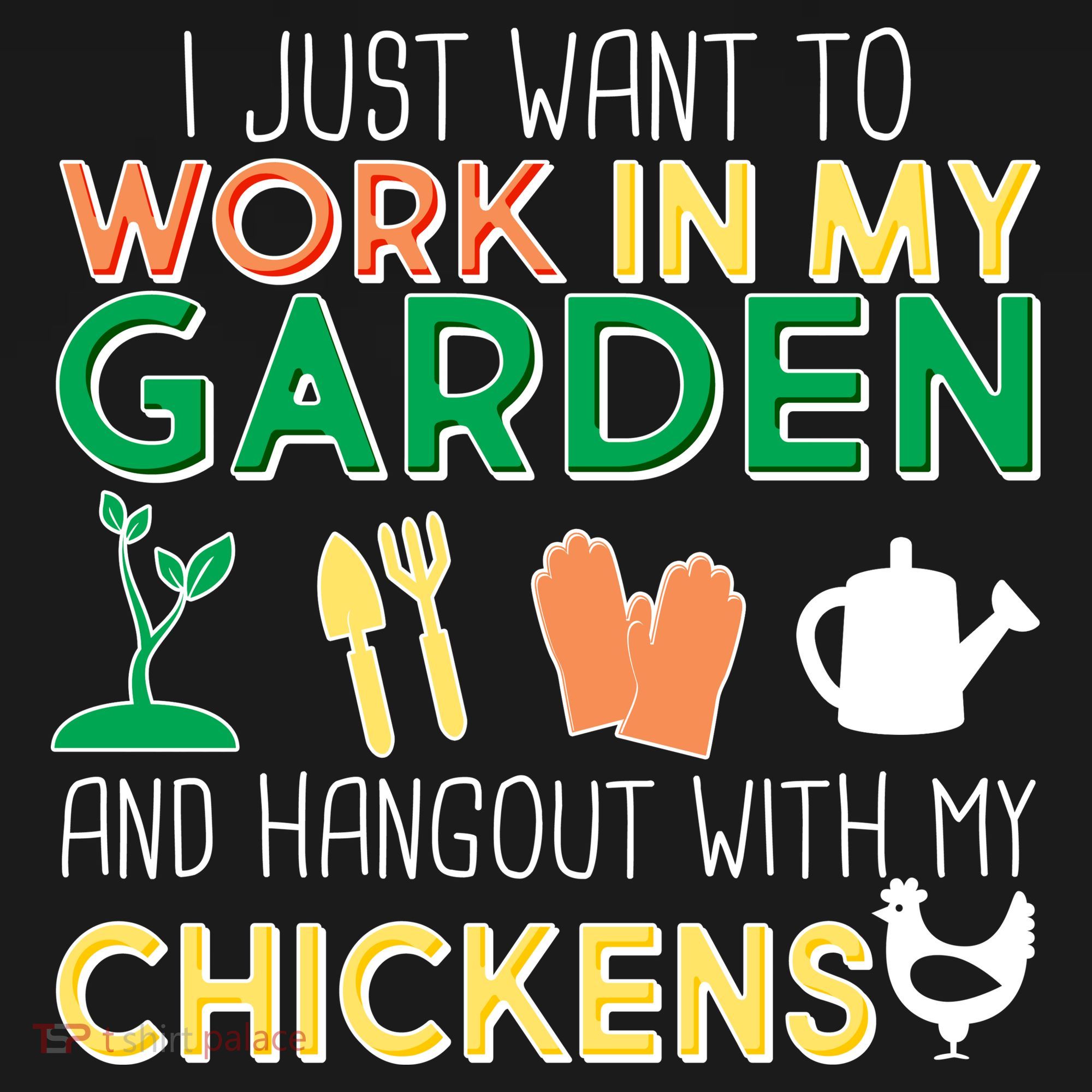 Work In My Garden Hangout With My Chickens Baby Bodysuit