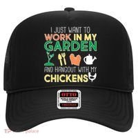 Work In My Garden Hangout With My Chickens Hat thumb 0