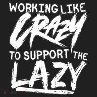 Working Like Crazy To Support The Lazy Beanie thumb 2