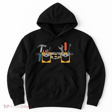 Workman Tool Belt Handyman Costume Hoodie