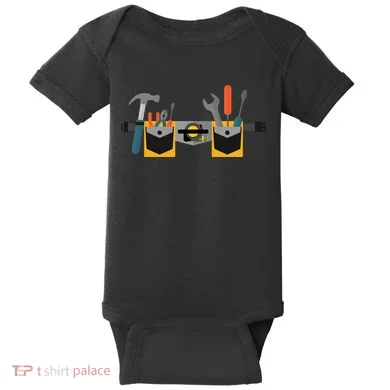 Workman Tool Belt Handyman Costume Baby Bodysuit