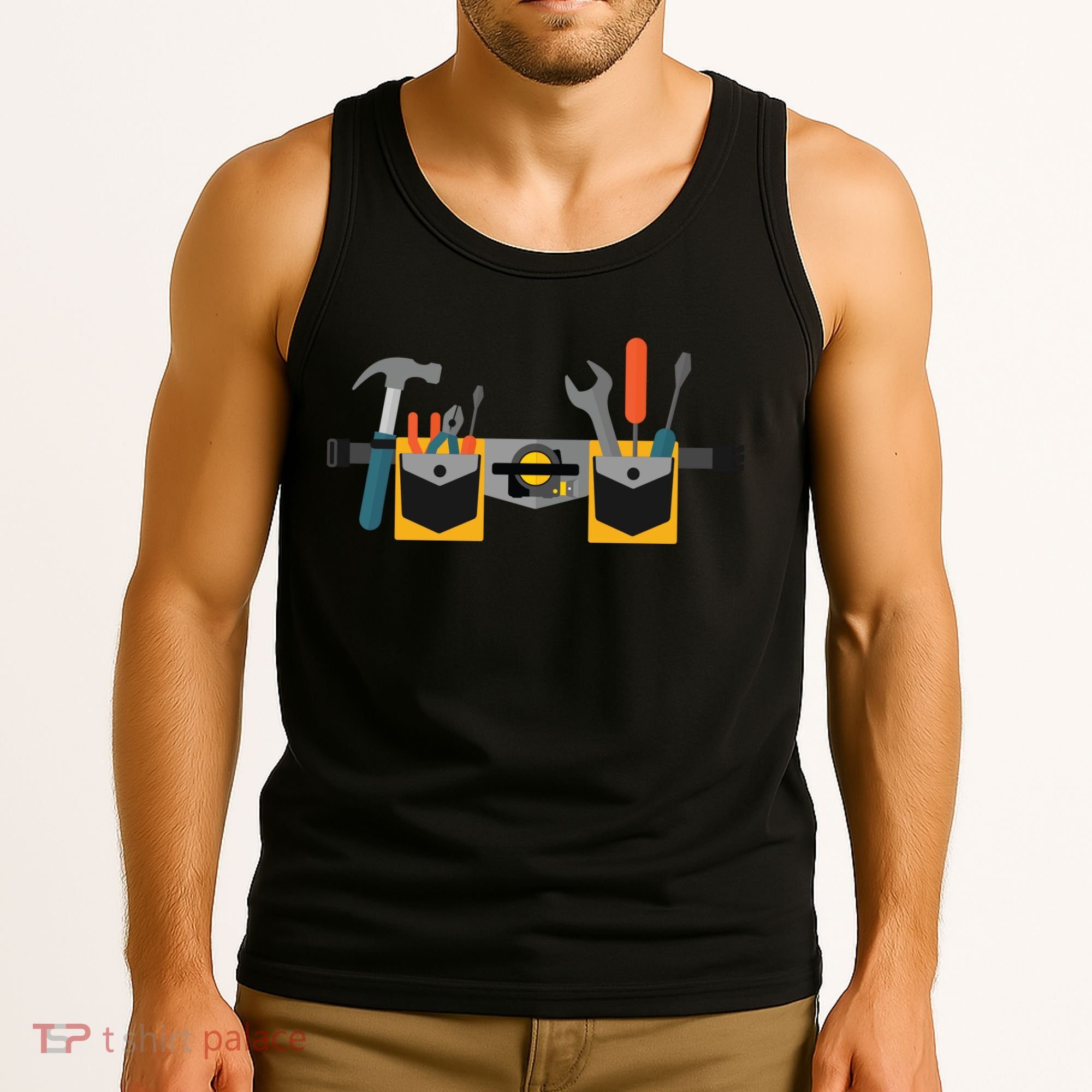 Workman Tool Belt Handyman Costume Tank Top