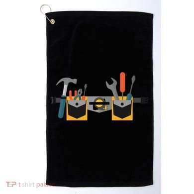 Workman Tool Belt Handyman Costume Golf Towel