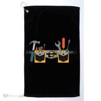 Workman Tool Belt Handyman Costume Golf Towel thumb 0