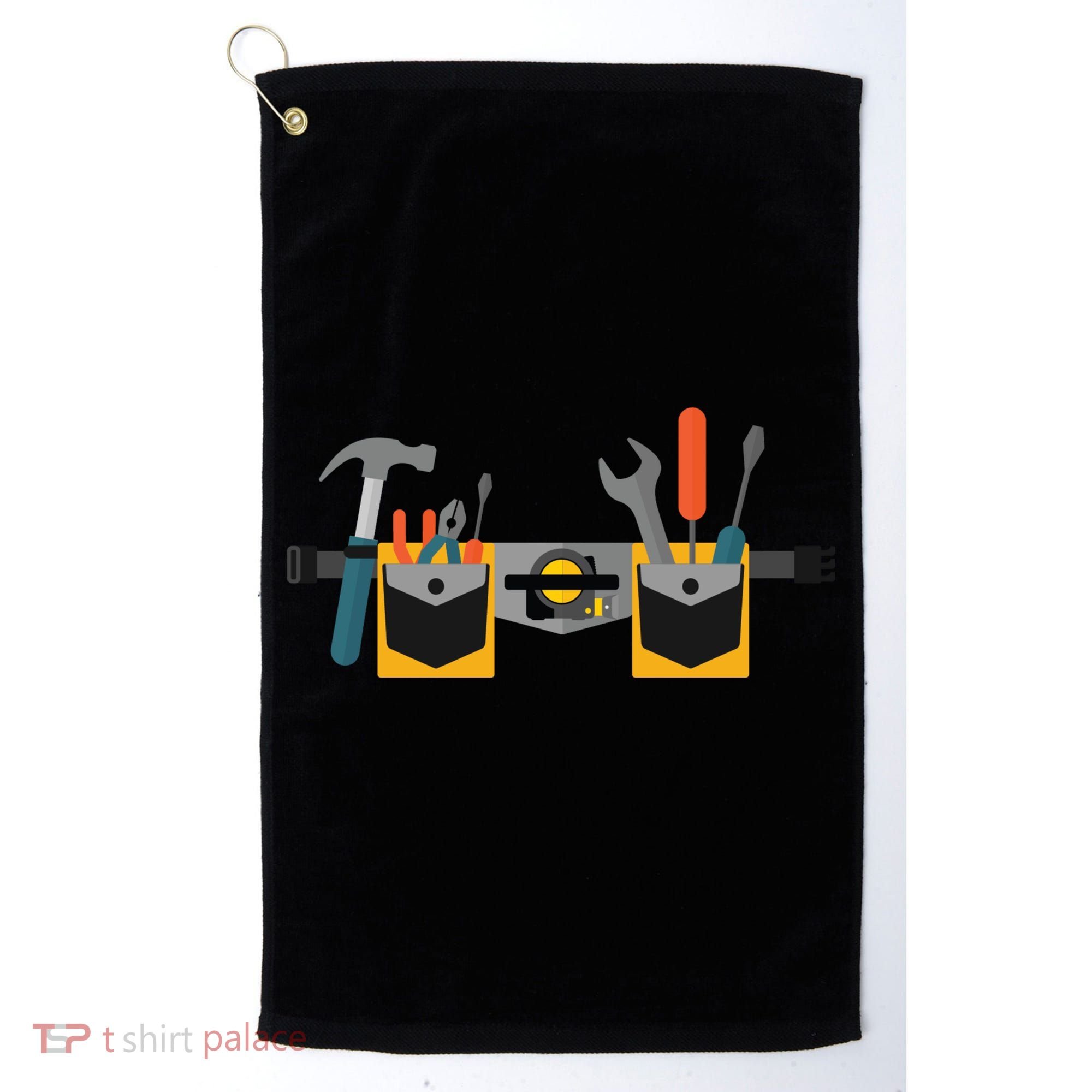 Workman Tool Belt Handyman Costume Golf Towel