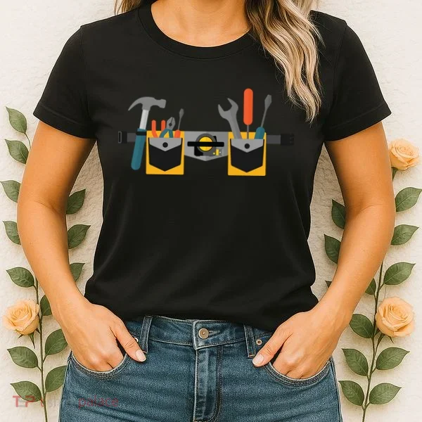 Workman Tool Belt Handyman Costume Women's T-Shirt