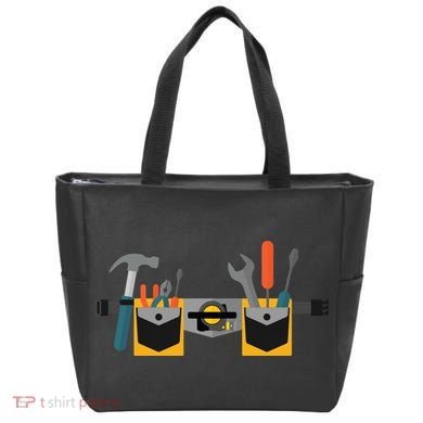 Workman Tool Belt Handyman Costume Tote Bag