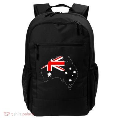 World Australia Map Flag Backpack