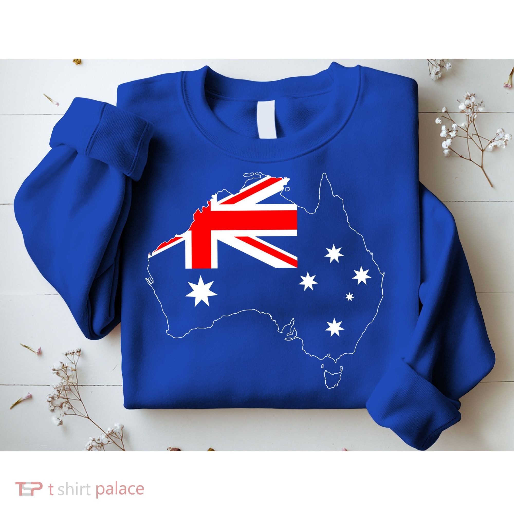 World Australia Map Flag Sweatshirt