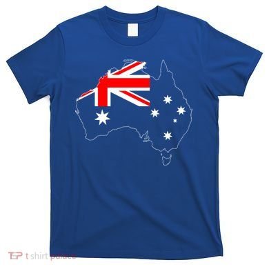 World Australia Map Flag T-Shirt