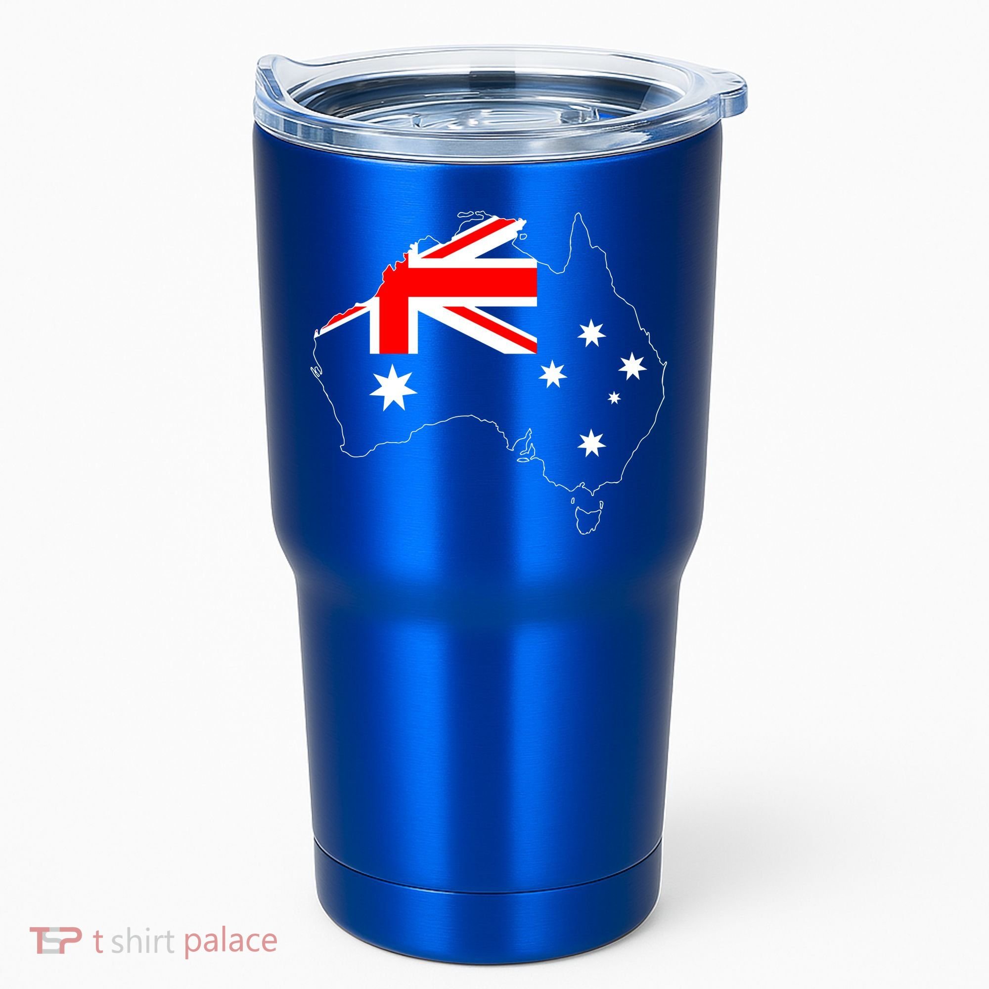 World Australia Map Flag Tumbler