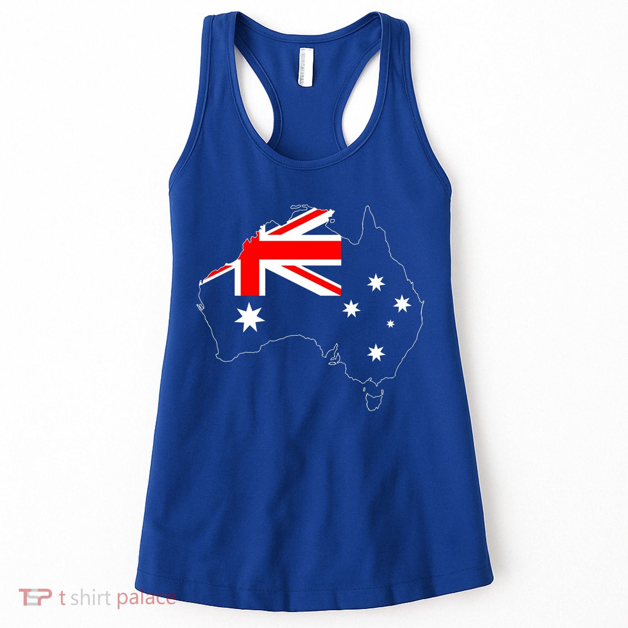 World Australia Map Flag Women's Tank Top