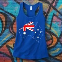 World Australia Map Flag Women's Tank Top thumb 3
