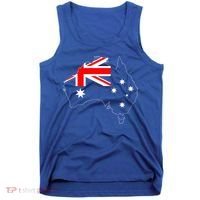 World Australia Map Flag Tank Top thumb 0