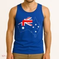 World Australia Map Flag Tank Top thumb 3