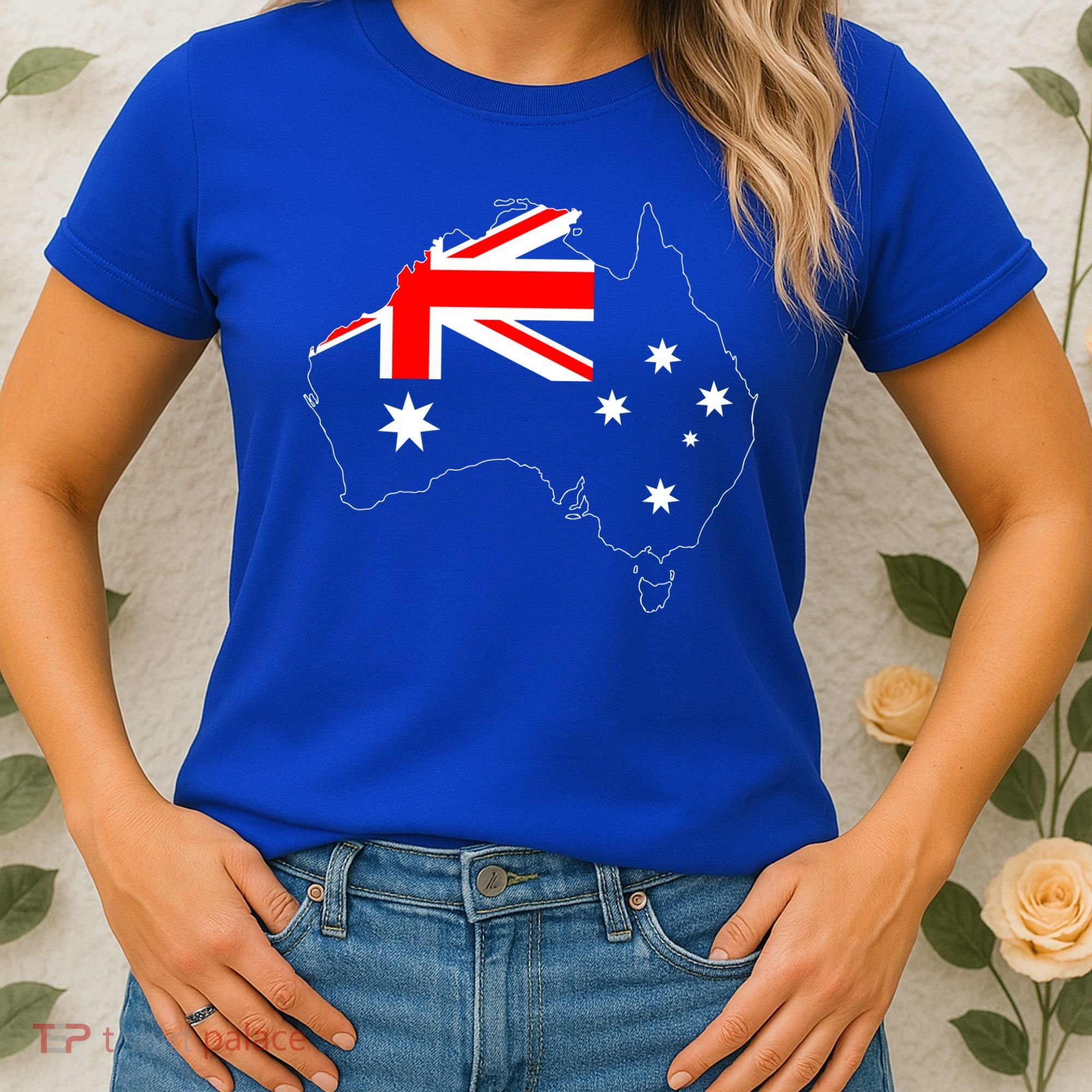 World Australia Map Flag Women's T-Shirt