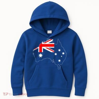 World Australia Map Flag Kids Hoodie